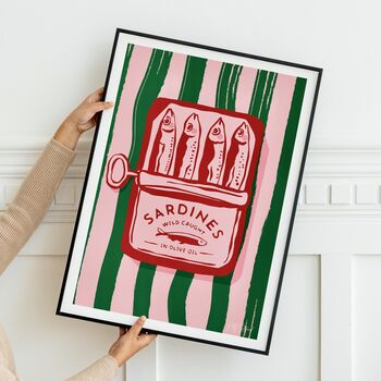 Sardines Art Print | Gift For The Home, 5 of 10