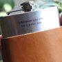 Pheasant Hip Flask With Gift Box, thumbnail 3 of 12