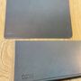 Personalised Leather Desk Mouse Mat, Grey, thumbnail 3 of 11