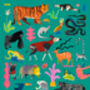 Jungle Animals Fine Art Print, thumbnail 2 of 5