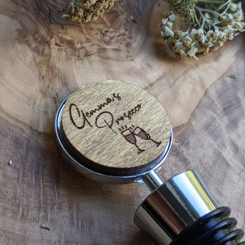 Personalised Wine And Prosecco Bottle Stopper Gift, 3 of 4