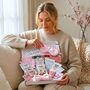 Glow Pink Self Love Birthday Spa Care Package For Her, thumbnail 2 of 12