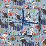 Christmas Pet Present Wrapping Paper, thumbnail 1 of 2