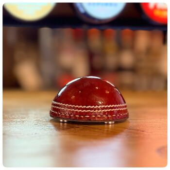 Personalised Cricket Ball Bottle Opener Cricket Gift, 11 of 12