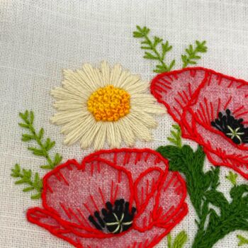Wild Flowers Embroidery Kit, 10 of 12