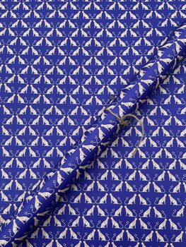 Royal Blue Cheetah Wrapping Paper, 11 of 11