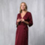 Long Satin Robes For Brides And Bridesmaids, thumbnail 10 of 12