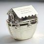 Personalised Silver Noahs Ark Money Box, thumbnail 1 of 11