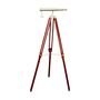Personalised Double Barrel Telescope With Wooden Tripod, thumbnail 4 of 8