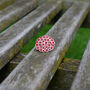 Poppy Red Flower Posy Brooch, thumbnail 1 of 3