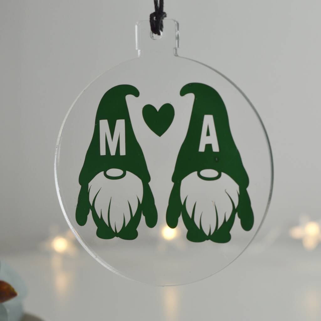 Christmas Gonks – Personalised Christmas Tree Ornament, 1 of 10