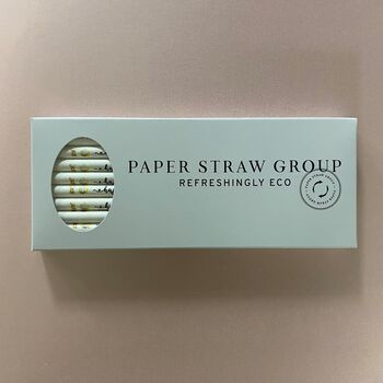 Easter Paper Drinking Straws Box Of 20 Straws, 3 of 5