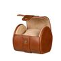 Dad's Personalised Luxury Tan Leather Travel Watch Box, thumbnail 2 of 8