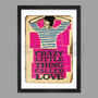 Crazy Little Thing Called Love Music Poster Print, thumbnail 4 of 4