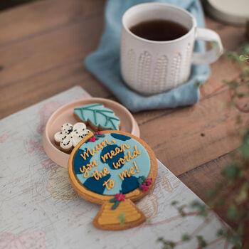 You Mean The World To Me Biscuit Gift Set, 4 of 6
