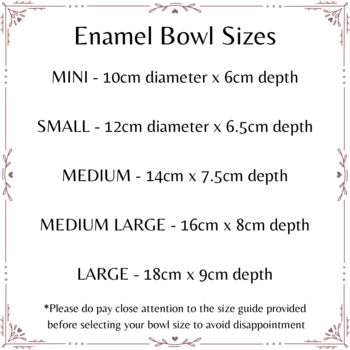 Personalised Enamel Sweets Bowl, 6 of 8