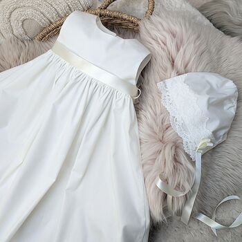Cotton Christening Gown Serenity, 3 of 10