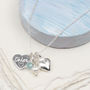 Personalised Silver And Aquamarine Charm Necklace, thumbnail 1 of 5