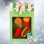 Stocking Filler Fun Food Stationary Eraser Three Sets, thumbnail 5 of 6