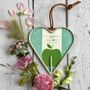 Heart Shaped Bird Feeder With Flower Seeds, thumbnail 3 of 9