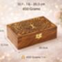 Engraved Tree Of Life Wooden Jewellery Box, thumbnail 8 of 8