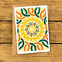 Olwen Celtic Sunshine Greeting Card, thumbnail 2 of 5