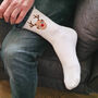 Personalised Men's Christmas Socks, thumbnail 3 of 8