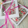 Pink Floral Biscuits Luxury Gift Box, Eight Pieces, thumbnail 9 of 9