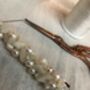 Freshwater Pearl Bridal Hair Clip, thumbnail 8 of 10