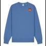 Unisex Organic Cotton Embroidered Fox Sweatshirt, thumbnail 5 of 12