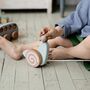 Wooden Pull Along Toy Snail, thumbnail 4 of 6