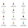 Small Birthstone Pendant Necklace, thumbnail 4 of 7
