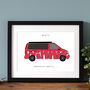 Personalised Campervan Print, thumbnail 1 of 12