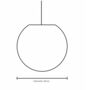 Callisto Gold Round Ceiling Lights, thumbnail 7 of 11