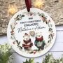 First Christmas Engaged Decoration Bears, thumbnail 1 of 3