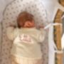 Personalised Cream Name Cardigan,Baby Gift, thumbnail 2 of 12