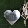 Personalised Aluminium Heart Dish 10th Anniversary, thumbnail 8 of 12