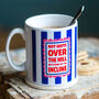'Not Quite Over The Hill' Funny Ageing Mug, thumbnail 3 of 3