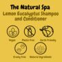 Lemon Eucalyptus Shampoo And Conditioner All Hair Types, thumbnail 3 of 7