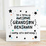 Grandson 10th Birthday Card, thumbnail 2 of 2