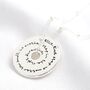 Personalised Message Of Affirmation Ring Necklace, thumbnail 6 of 12