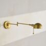 Wall Light, Antique Brass, thumbnail 3 of 3