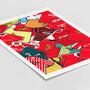 Wrexham Football Shirt Mash Up Print, thumbnail 3 of 3