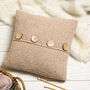 Moss Stitch Cushion Knitting Kit, thumbnail 1 of 10