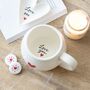 Love Heart Hidden Message Rounded Mug, thumbnail 1 of 4