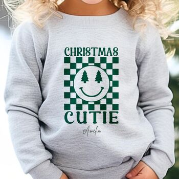 Christmas Cutie Personalised Sweater, 3 of 4