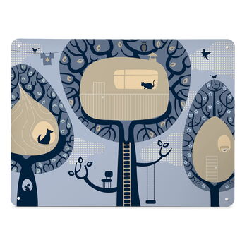 Treehouses Design / Large Magnetic Notice Board, 2 of 9