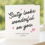 60th Birthday Card For Mum Nan Sister Friend, thumbnail 1 of 8