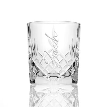 Personalised Crystal Whisky Tumbler, 6 of 7