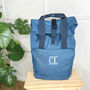 Block Adult Rucksack Personalised With Initials, thumbnail 3 of 7